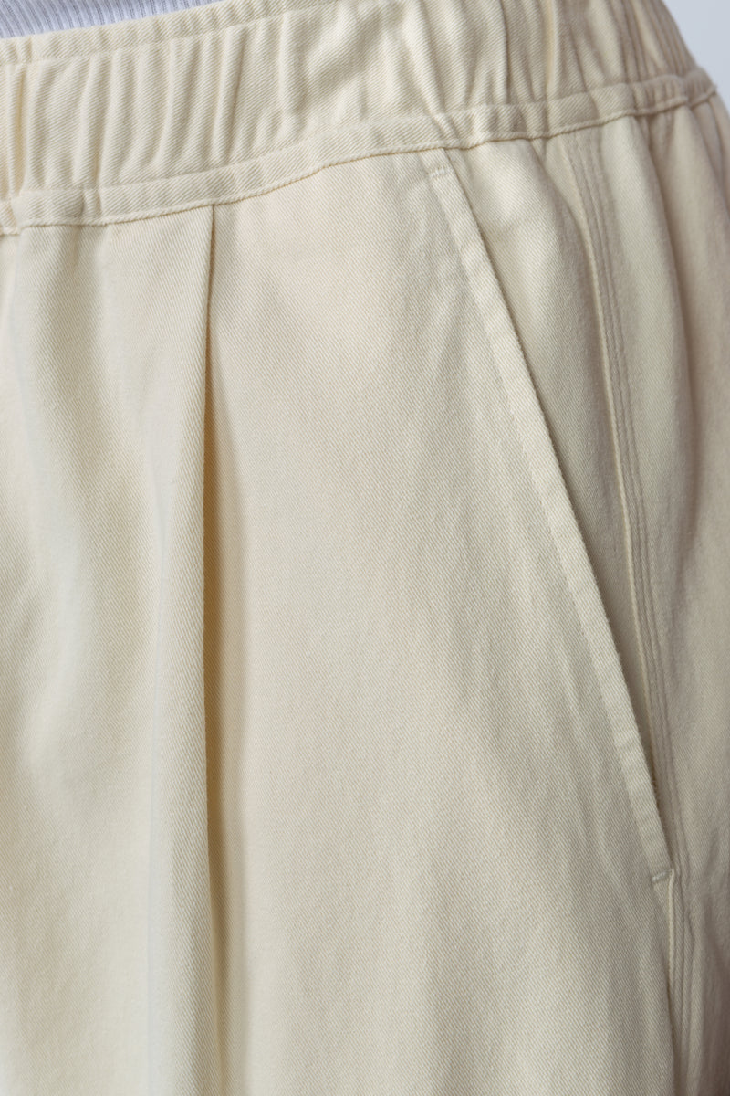 Pleated Easy Pant - Eggshell – SHADES OF GREY BY MICAH COHEN