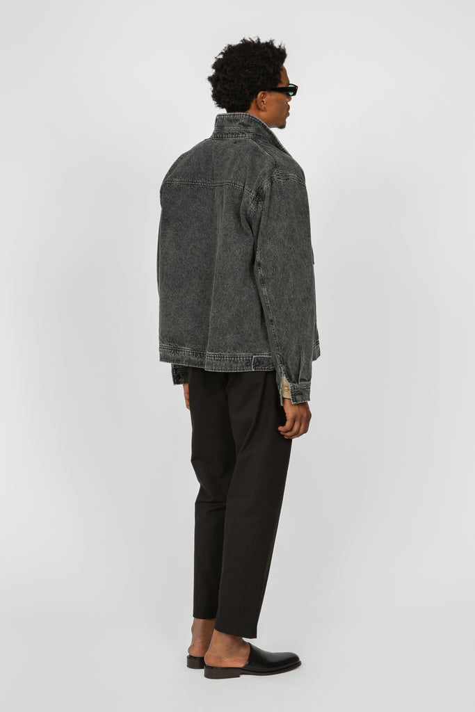 Double Pleated Trouser - Black – SHADES OF GREY BY MICAH COHEN