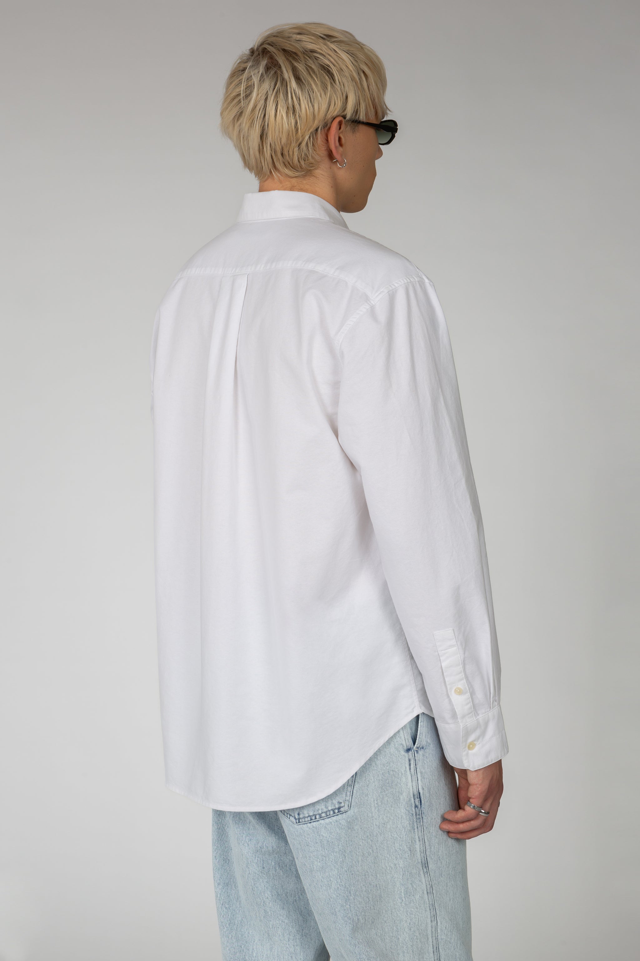 Primary Shirt - White Oxford – SHADES OF GREY BY MICAH COHEN