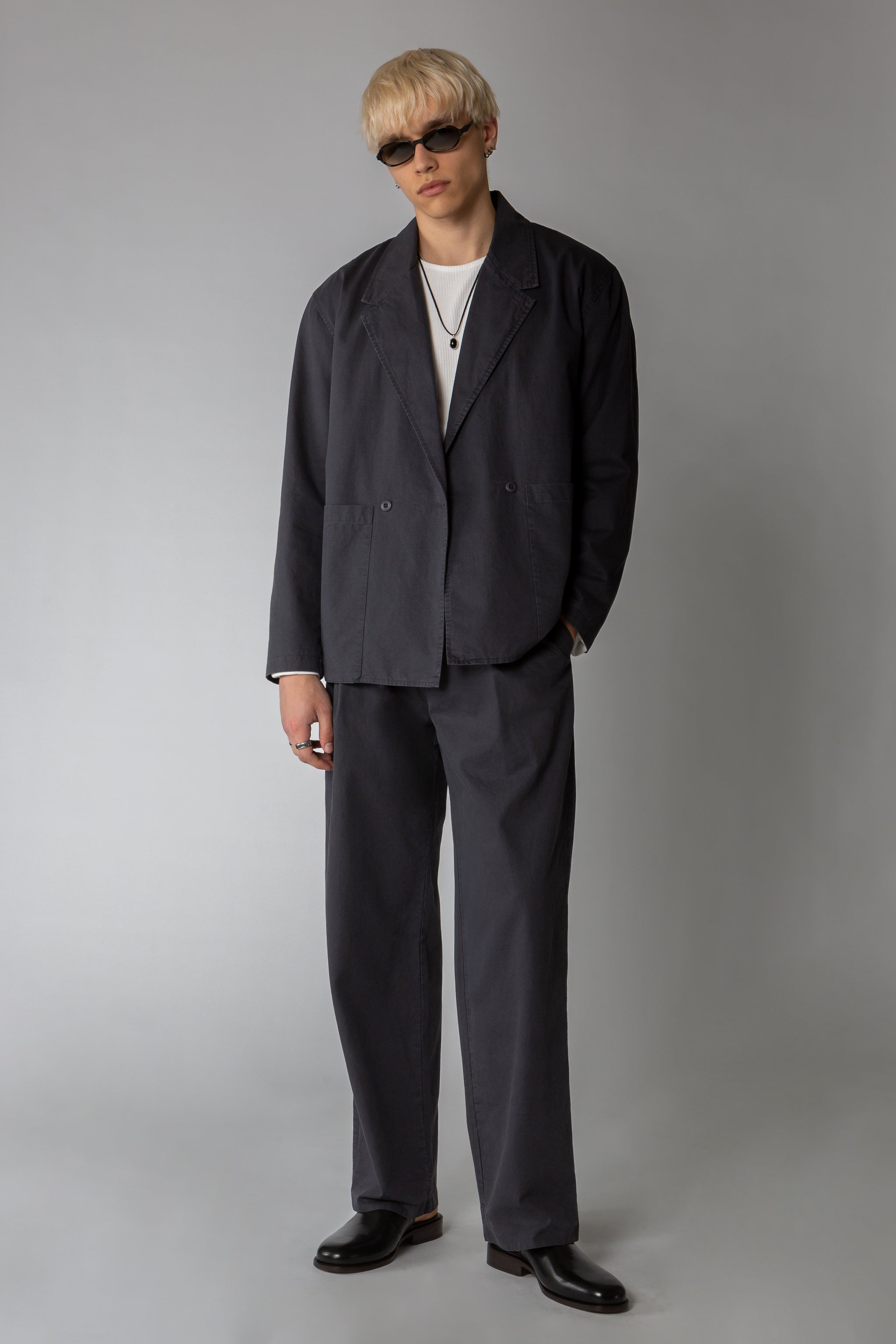 ジャケット・アウター 052022 saby DOUBLE BREASTED BLAZER 2 M 052022 saby DOUBLE BREASTED BLAZER 2 M