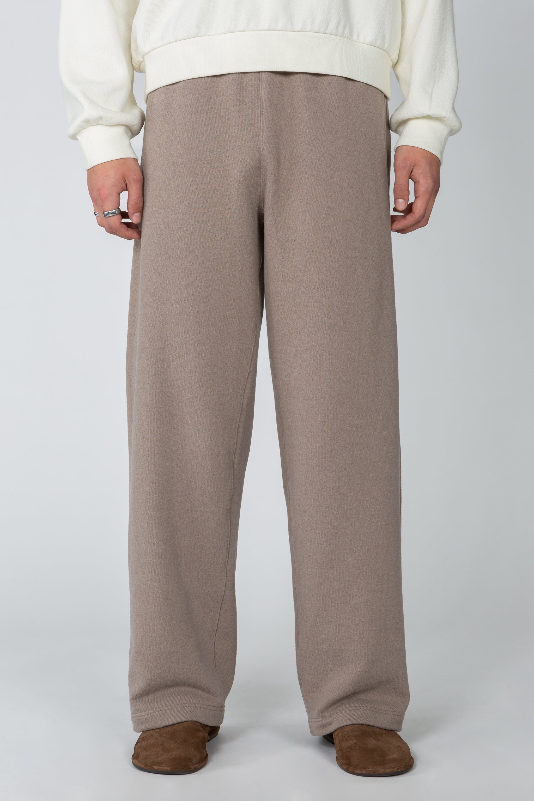 seed and soil Calm knit pants ベージュ Calm knit pants – seed and soil