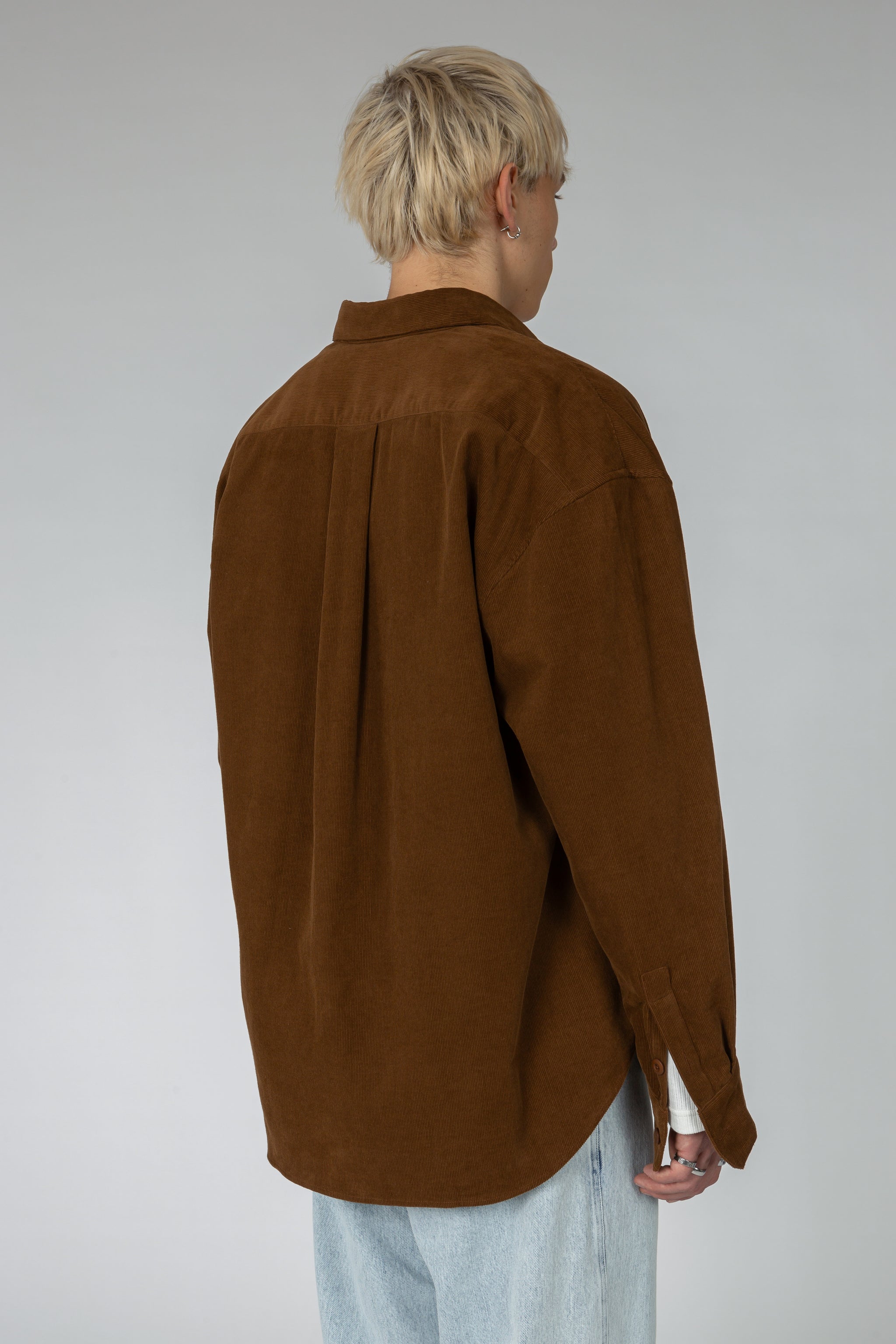 STRONG×SHOOP MOHAIR SHIRT BROWN M OUR's STRONG×SHOOP MOHAIR SHIRT BROWN