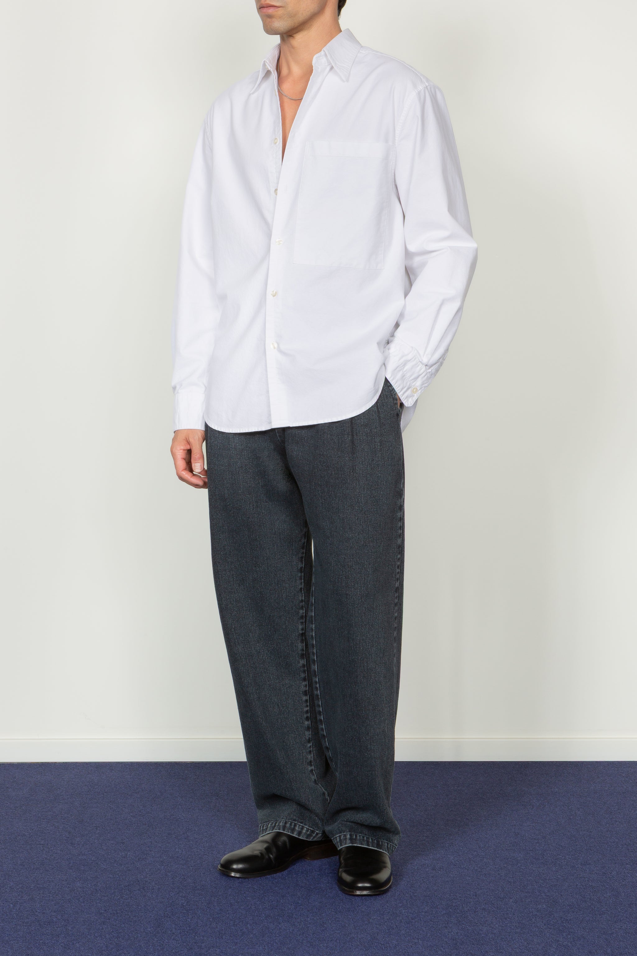 epa／half oxford shirt\