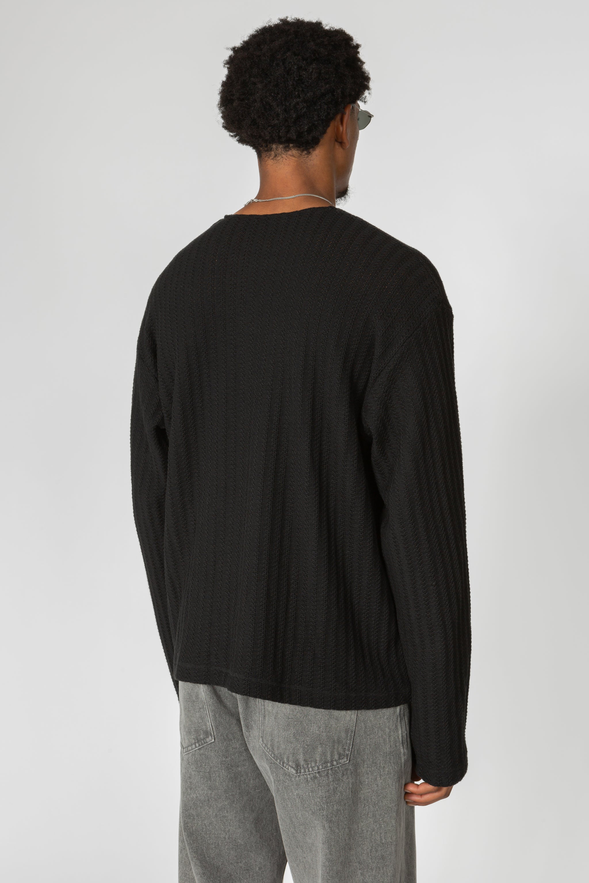 HOLE SWITCHING KNIT TOPS（ニット/セーター）｜CLANE（クラネ
