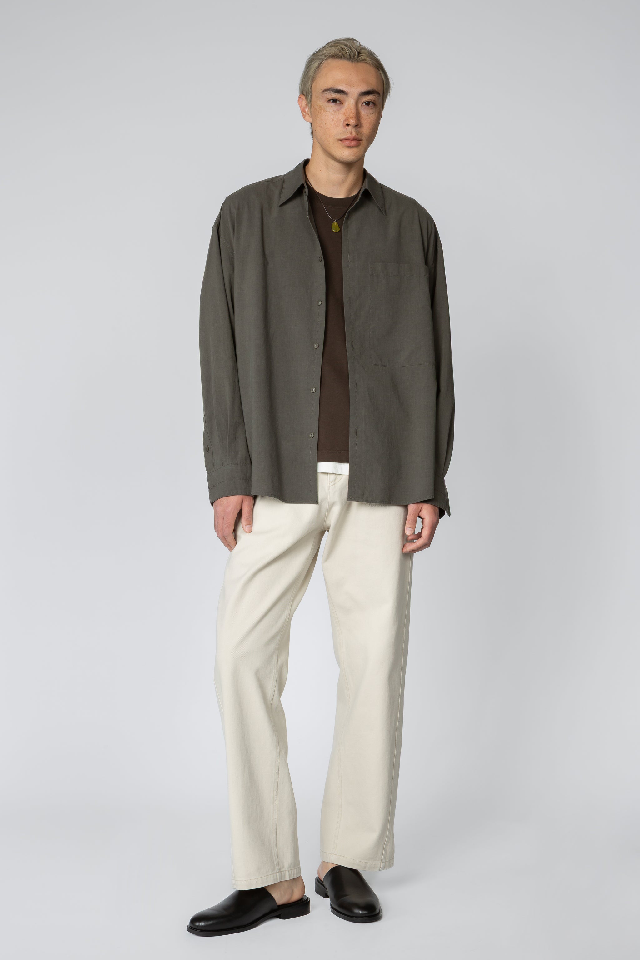 Ultra Oversized Big Pocket Shirt - Charcoal – SHADES OF GREY BY