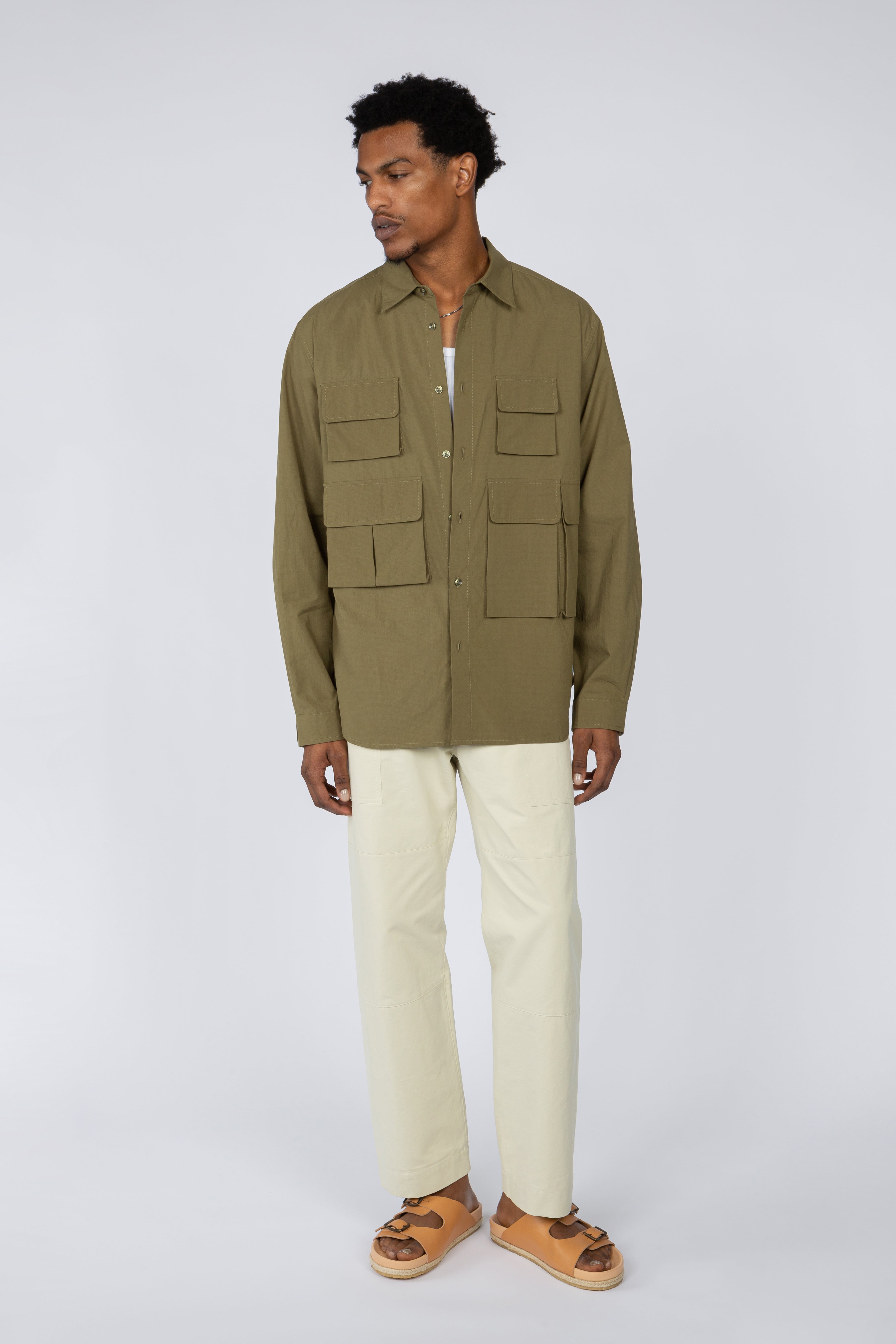Utility Easy Pant - Light Beige – SHADES OF GREY BY MICAH COHEN