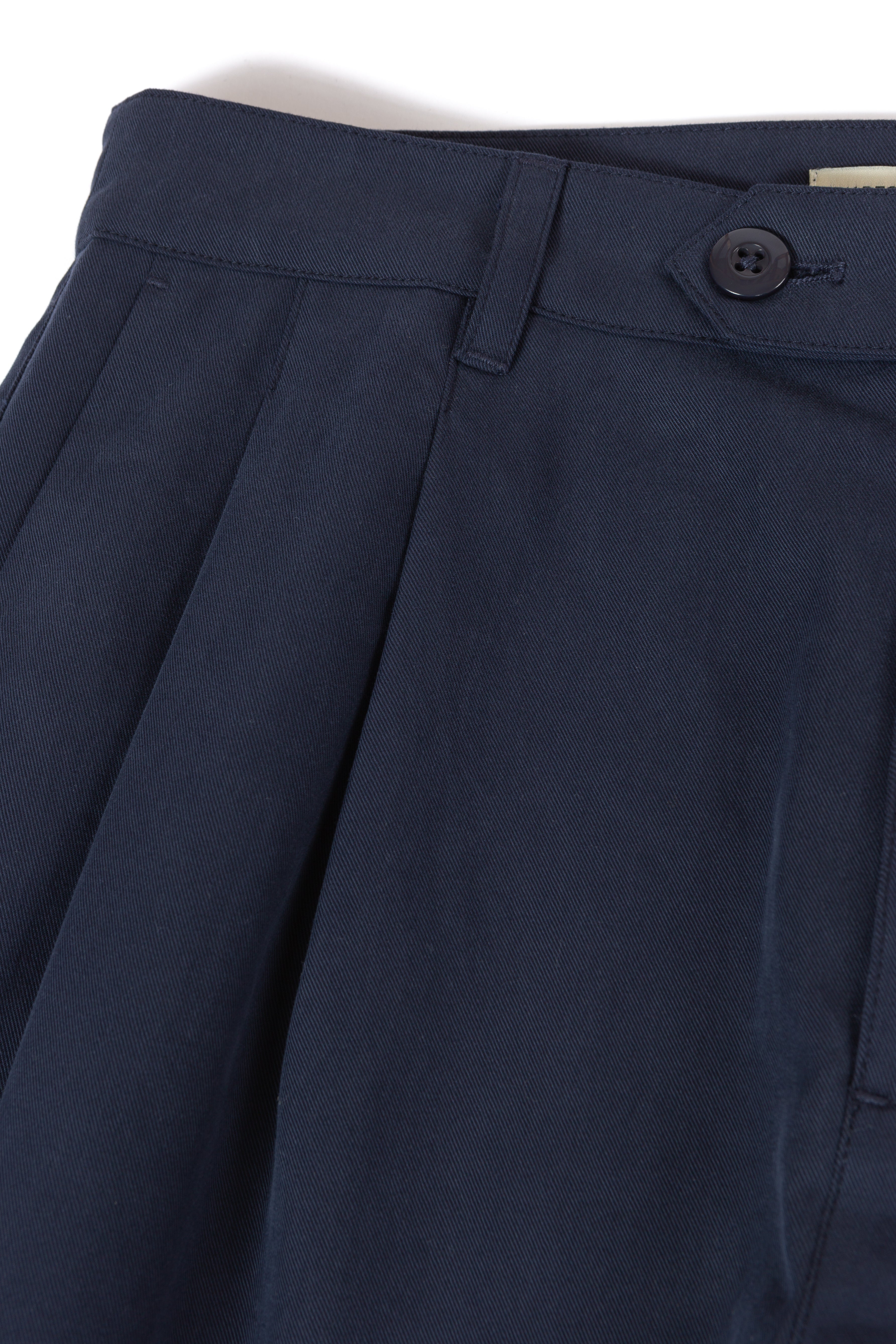 Double Pleated Trouser - Navy – SHADES OF GREY BY MICAH COHEN Double Pleated Trouser - Navy – SHADES OF GREY BY MICAH COHEN